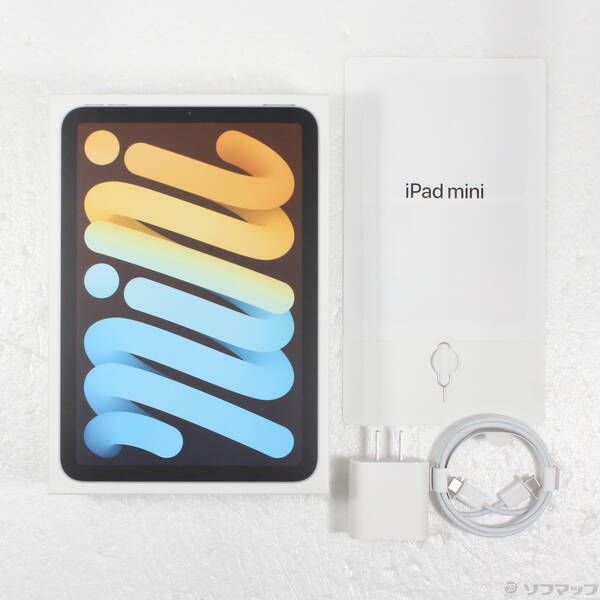中古品〕 iPad mini 第6世代 64GB スターライト MK8C3J／A SIMフリー