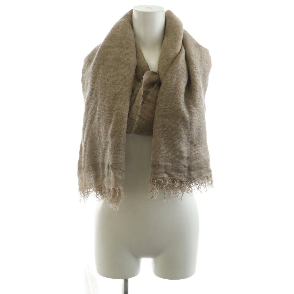 ファリエロサルティ Faliero Sarti ストール フリンジ モヘヤ混 シルク