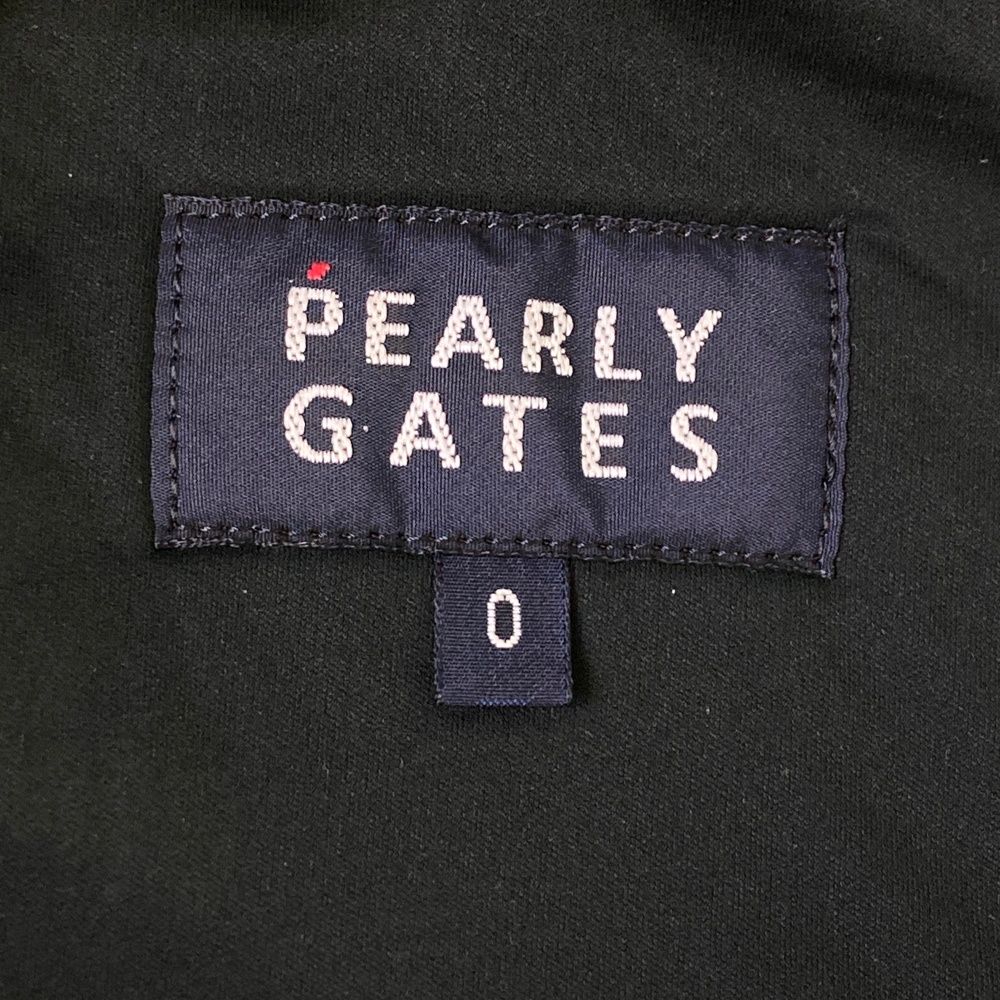 サイズ 0 PEARLY GATES パーリーゲイツ 裏地付き ニットロングパンツ 迷彩 カモフラ柄 カーキ系 ゴルフウェア レディース ストスト