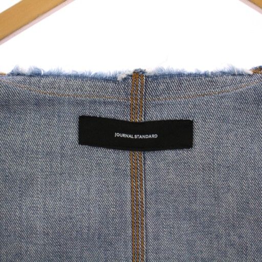 JOURNAL STANDARD デニムカバーオール ノーカラージャケット 24AW