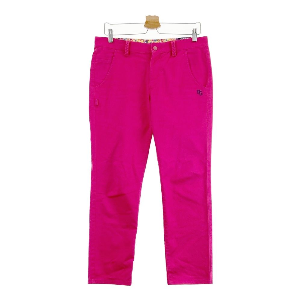 サイズ：4 PEARLY GATES パーリーゲイツ 30周年 ストレッチパンツ ロゴ