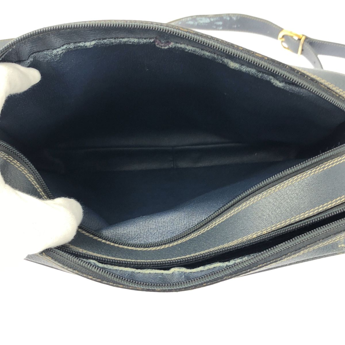 GUCCI / グッチ | シェリーライン ショルダーバッグ マイクロGG PVC