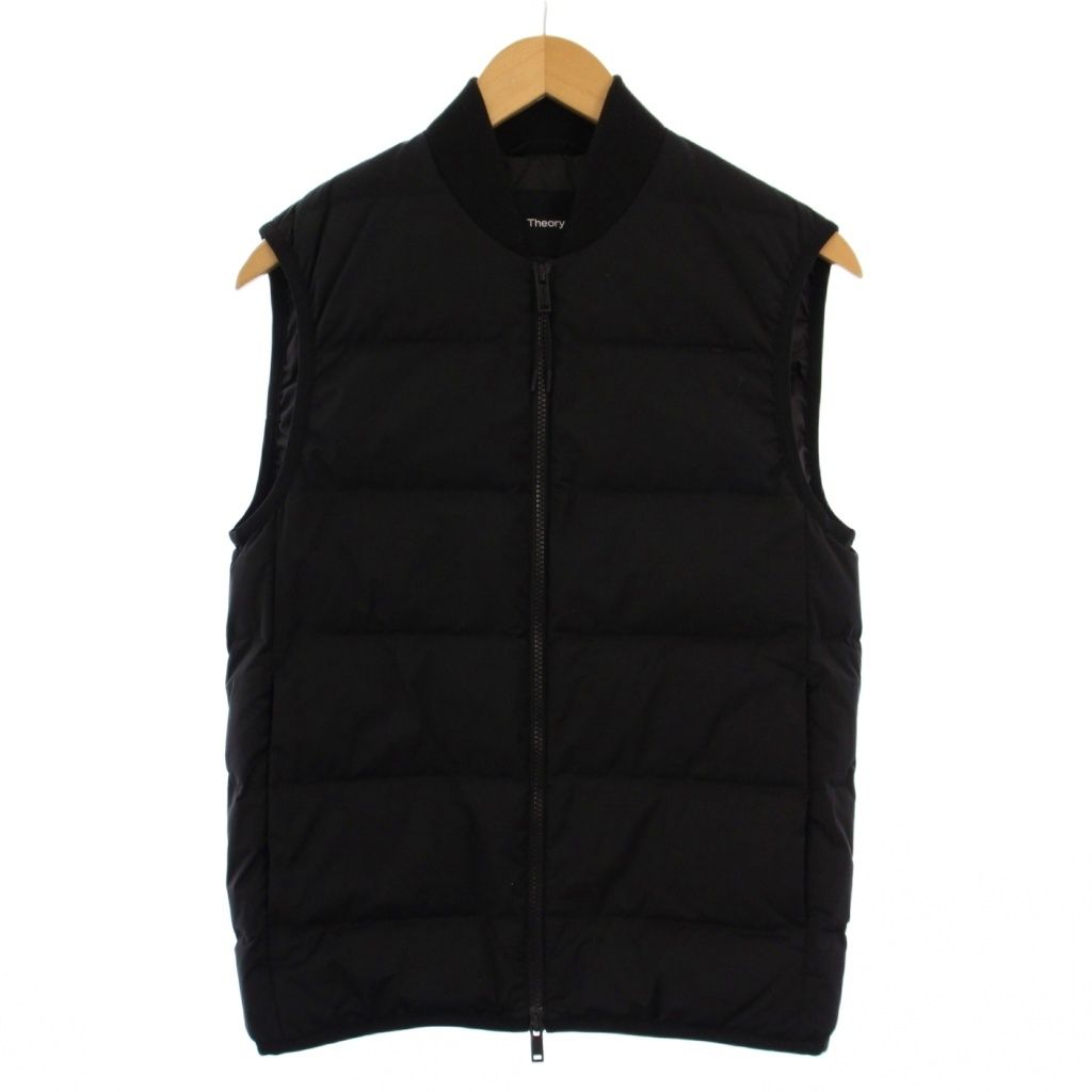 セオリー Theory ダウンベスト ジャケット ジップアップ XS 黒 M075401R /BM