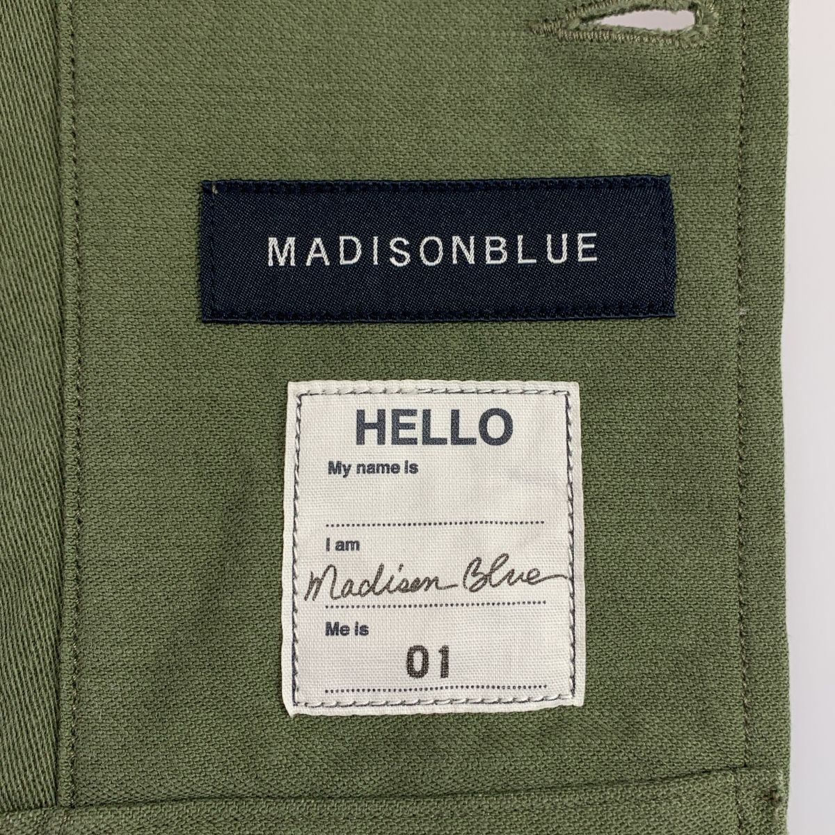 MADISON BLUE / マディソンブルー | MILITARY JACKET / ワッペン