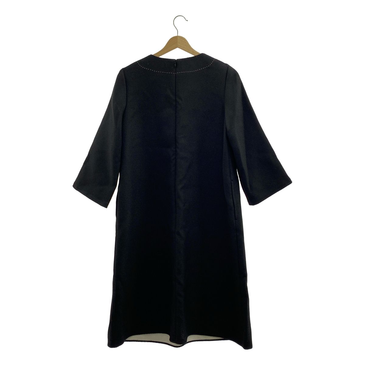 ADORE / アドーア | クリアボンディングワンピース | 36 | ブラック