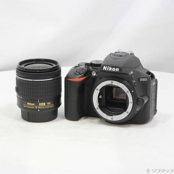 中古品〕 NIKON D5600 18-55 VR レンズキット ブラック【269】 - メルカリ