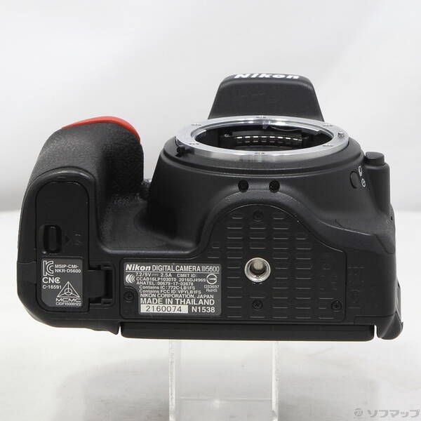 中古品〕 NIKON D5600 18-55 VR レンズキット ブラック【269】 - メルカリ