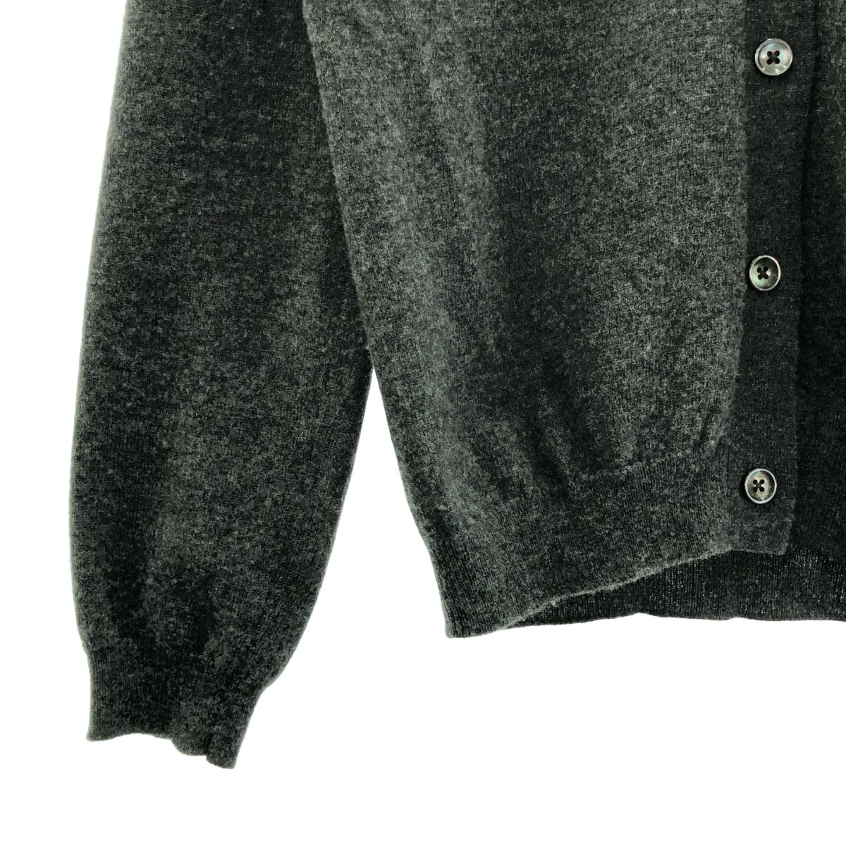 マルジェラ グレー カーディガン エルボーパッチ 中古・古着通販】Maison Margiela (メゾンマルジェラ) エルボーパッチ