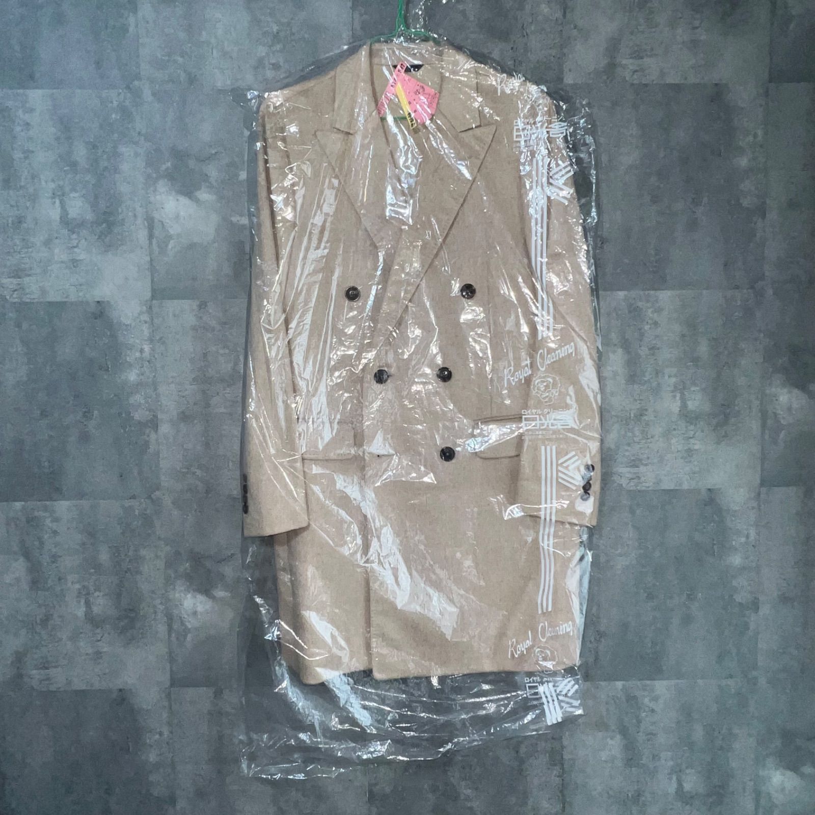 未使用級美品【LANVIN COLLECTION】上質なカシミヤ100% ダブル