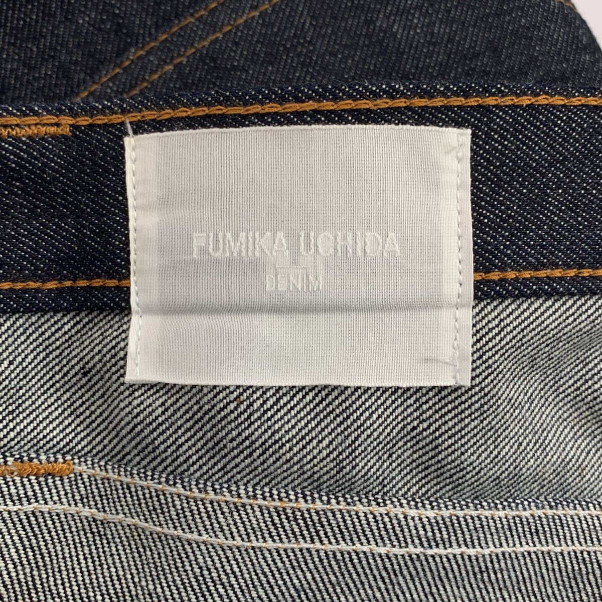 美品】 FUMIKA UCHIDA / フミカウチダ | センタープレス フレア デニム
