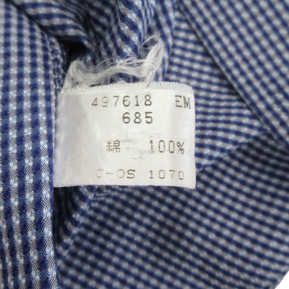 美品 PAUL SMITH ポールスミス シャツ カットソー 長袖 サイズM 青