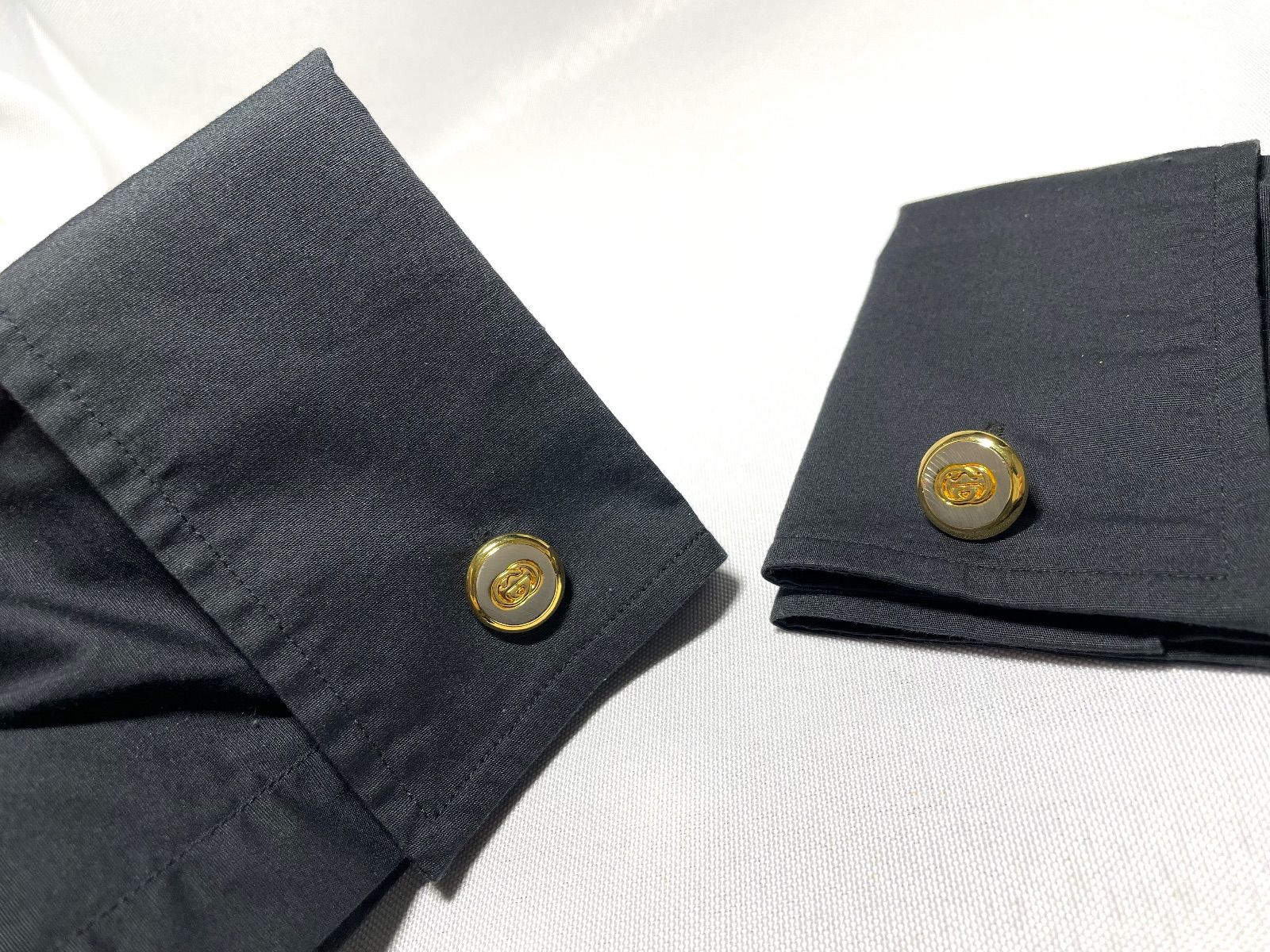 美品 GUCCI グッチ インターロッキングG ファッション GGロゴ 艶消し