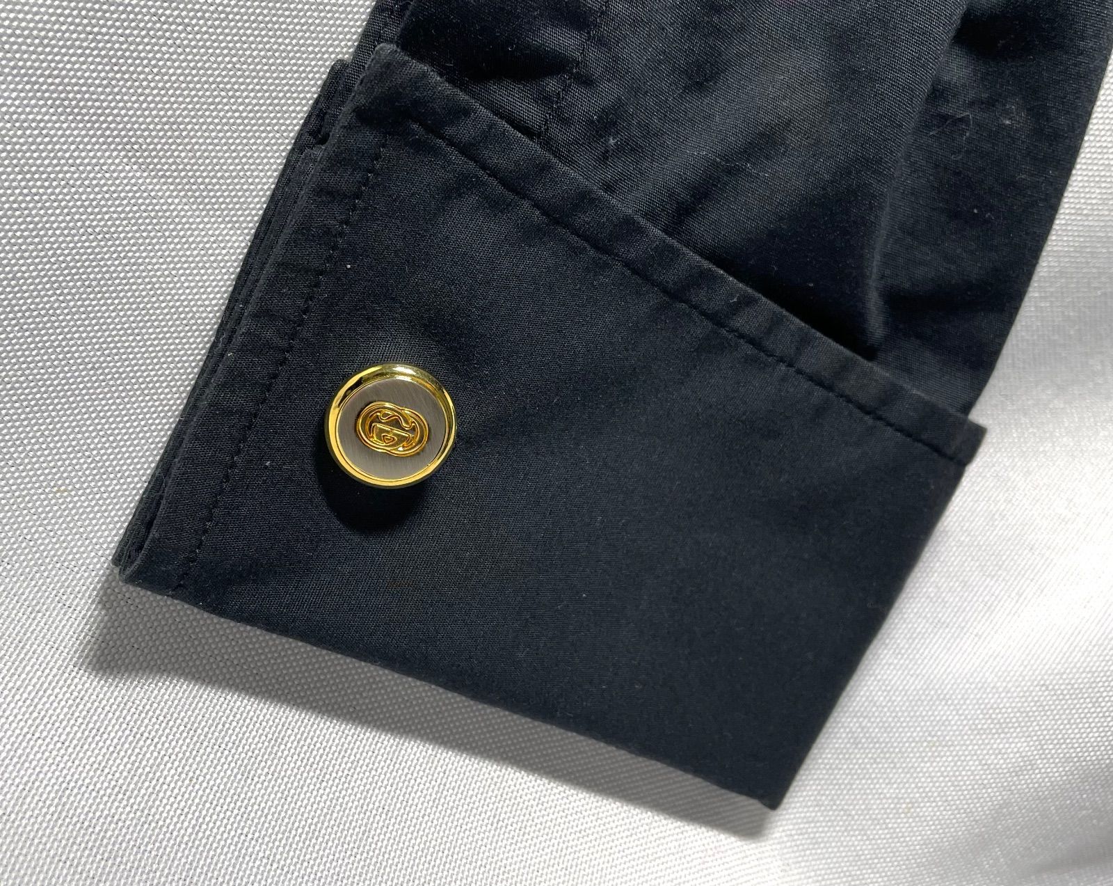 美品 GUCCI グッチ インターロッキングG ファッション GGロゴ 艶消し