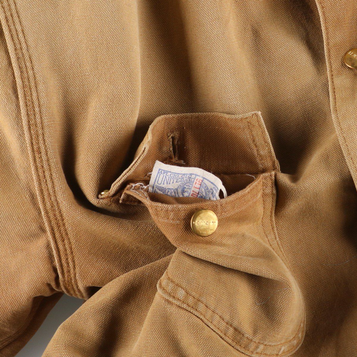 良い 古着 カーハート Carhartt ミシガンチョアコート ダック