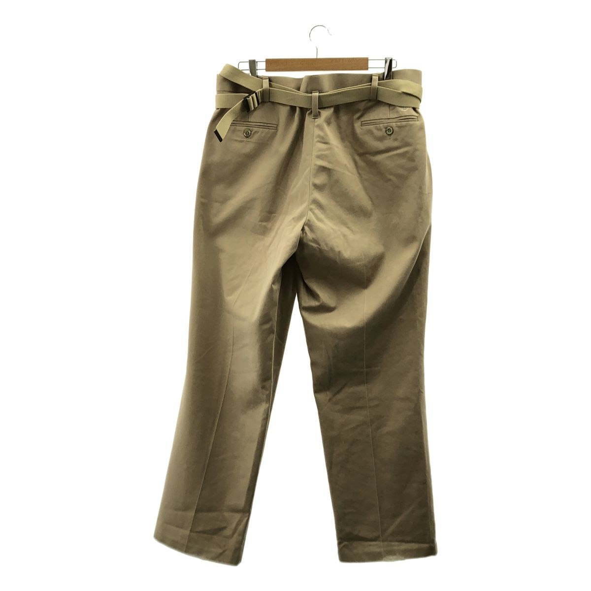 メゾンエウレカ VINTAGE REWORK CHINOS チノパンツ ベージュ MAISON EUREKA (メゾン エウレカ) VINTAGE REWORK CHINOS ヴィンテージ