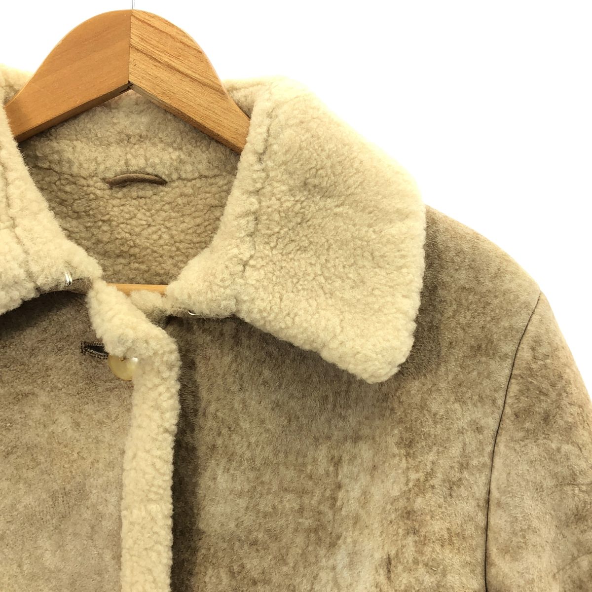 JIL SANDER / ジルサンダー | ボア ムートン ジャケット | 40