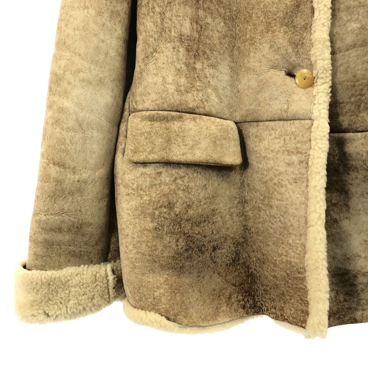 JIL SANDER / ジルサンダー | ボア ムートン ジャケット | 40