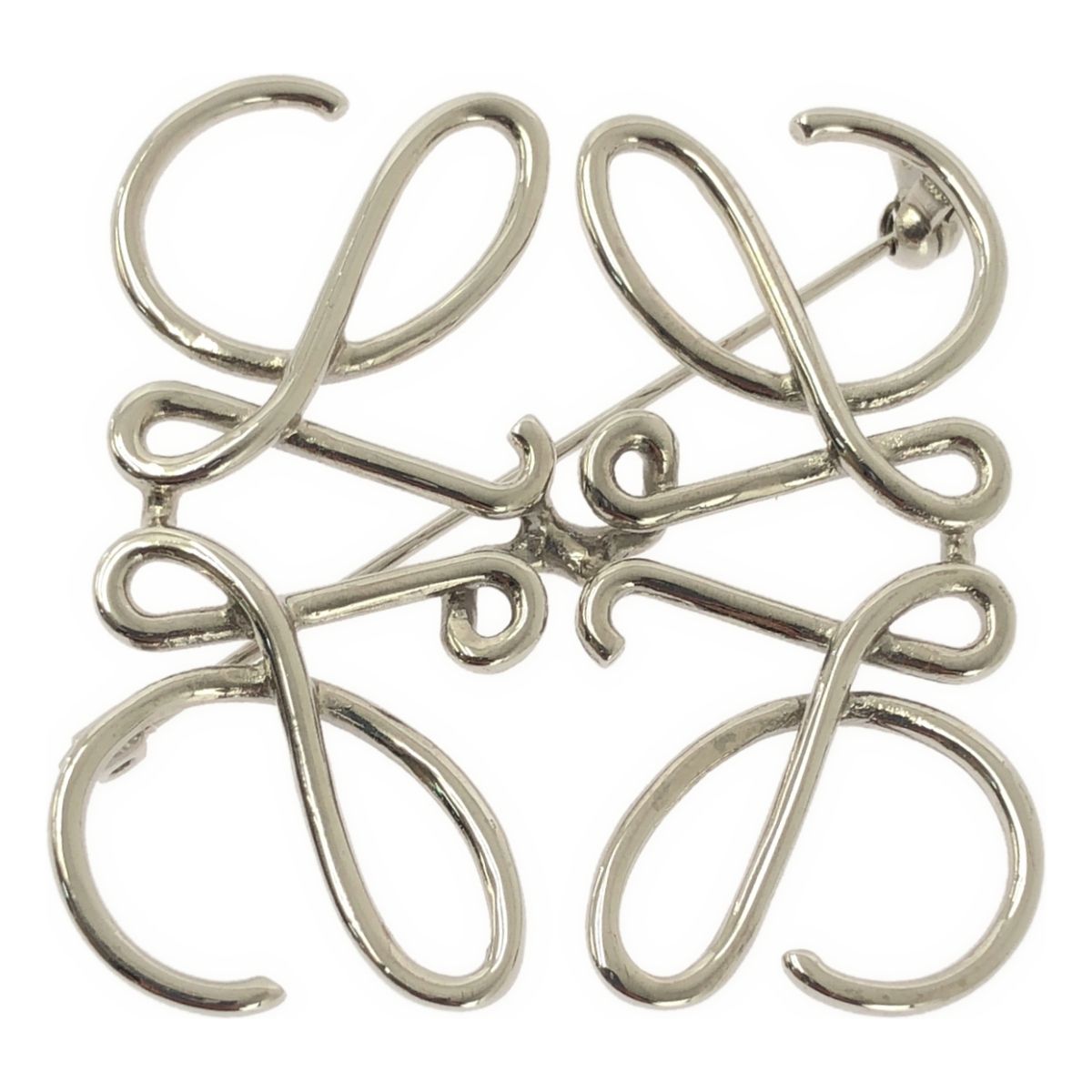 美品】 LOEWE / ロエベ | アナグラム ブローチ | シルバー - メルカリ