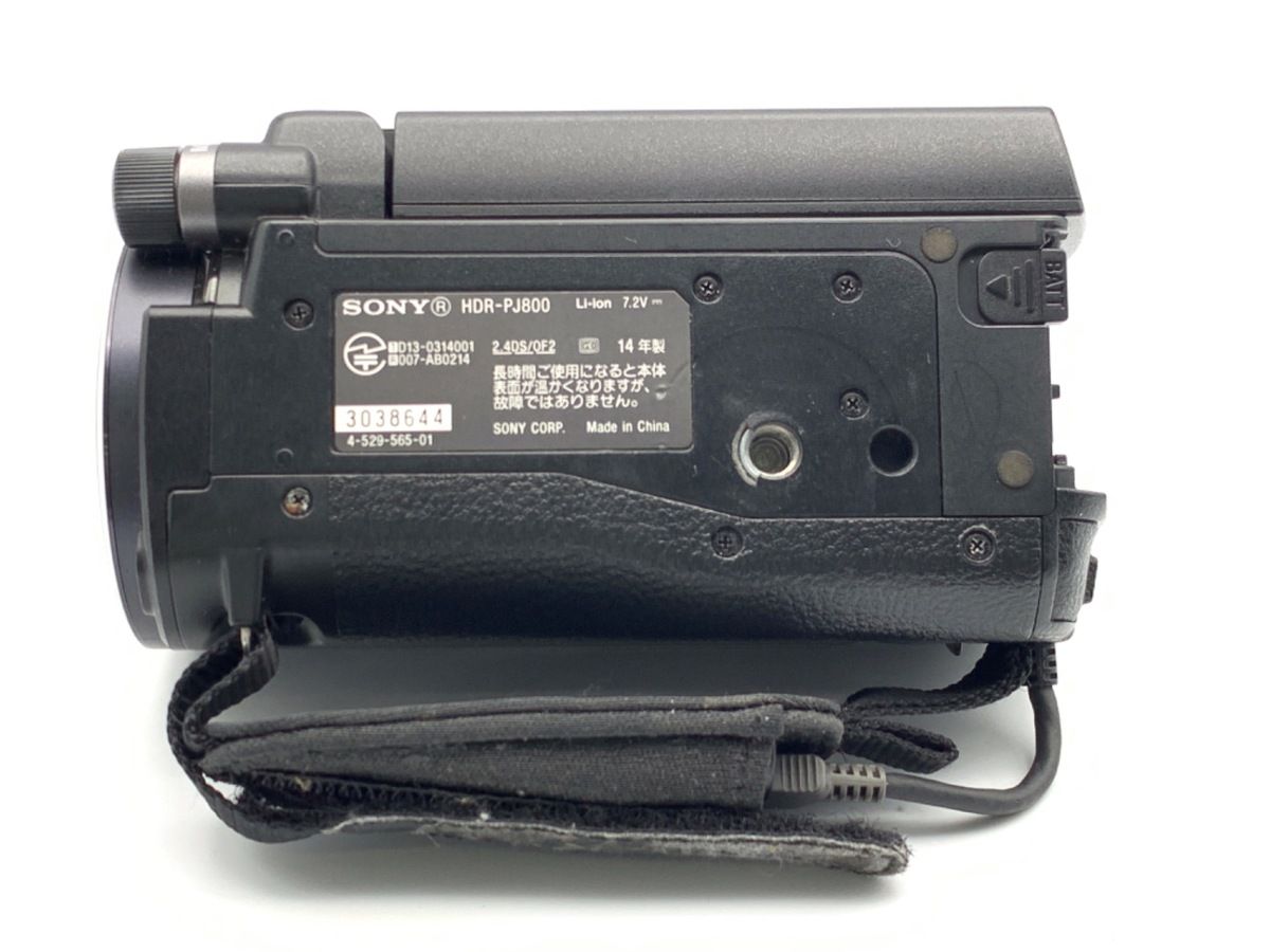  並品 ソニー HDR PJ 800 ブラック ビデオカメラ本体 ビデオカメラ