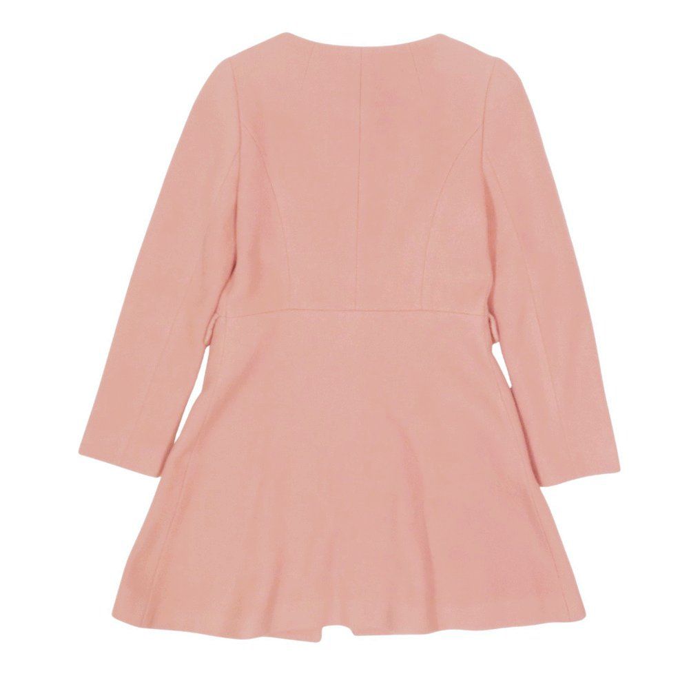 美品 AVENIRETOILE アベニールエトワール メルトン ウール ノーカラー