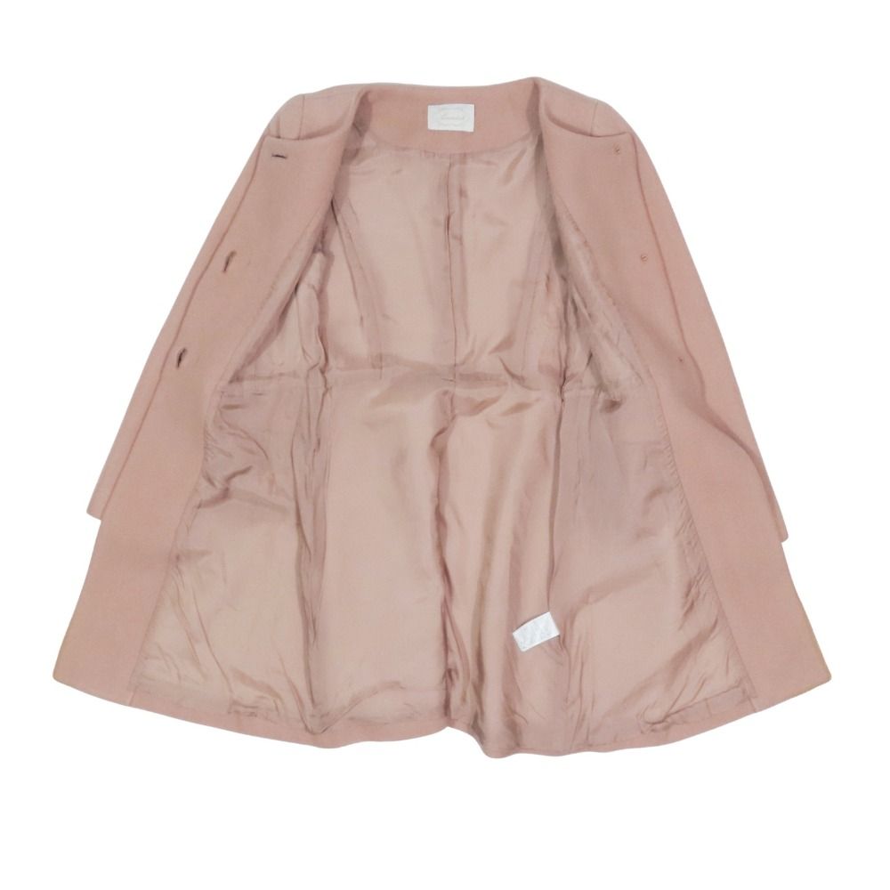 美品 AVENIRETOILE アベニールエトワール メルトン ウール ノーカラー