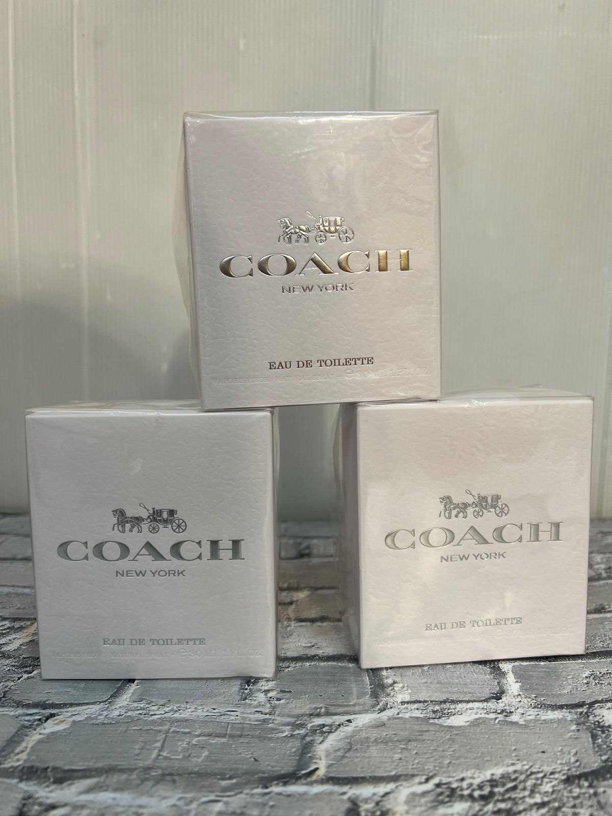 COACH オードパルファム 30 ml 3箱セット H 71205 3 sh