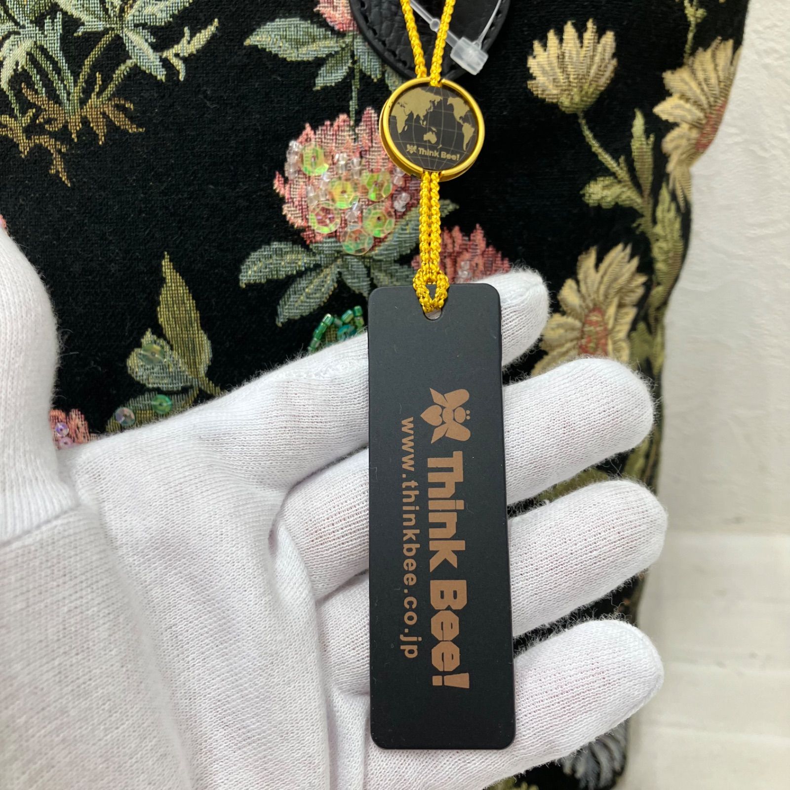 シンクビー! Think Bee ハンドバッグ ショルダー 2WAY スパンコール