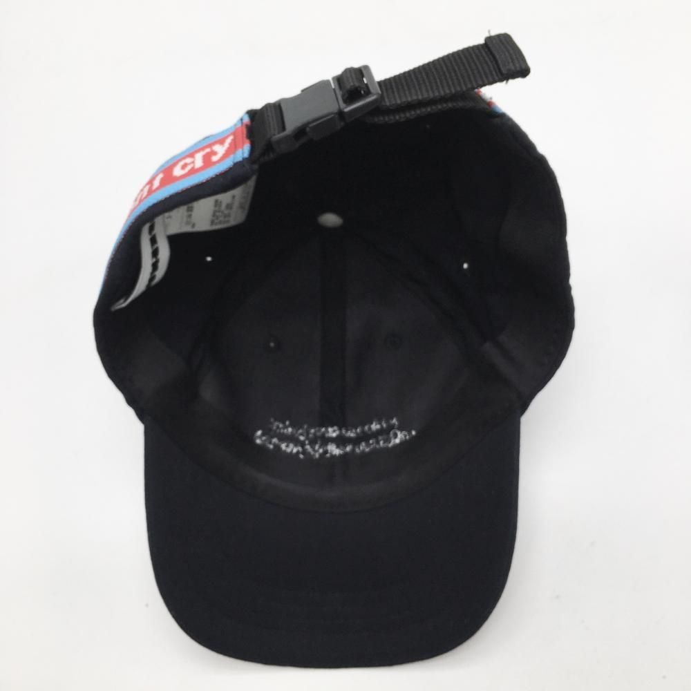 ディセンバーメイ キャップ ダークネイビー系×ライトブルー 綿100