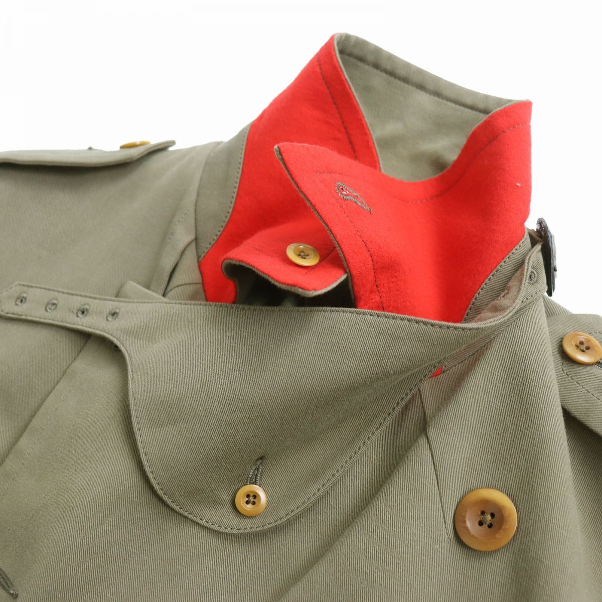 【美品】ポールスミスコレクション　ハーフコート　トレンチコート ドンドン見直し】良品△正規品 Paul Smith COLLECTION ポールスミス