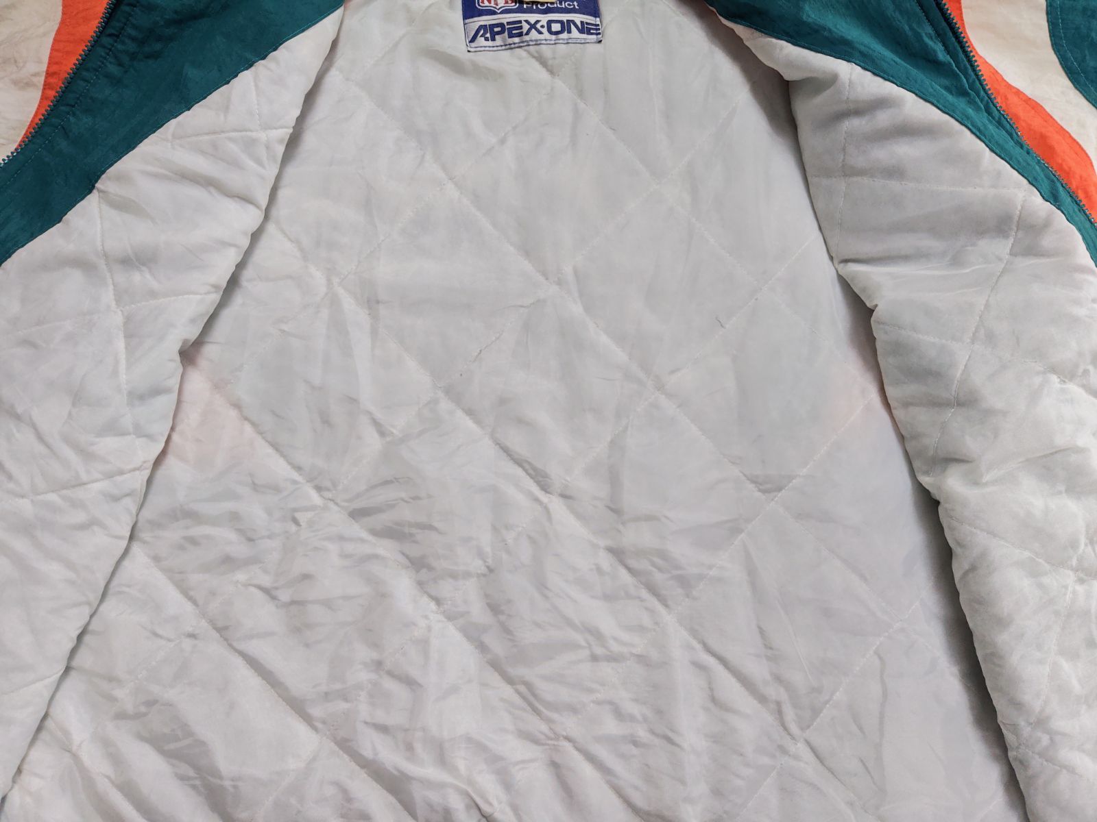 90s APEX ONE（エイペックスワン）NFL Miami Dolphins ナイロン 