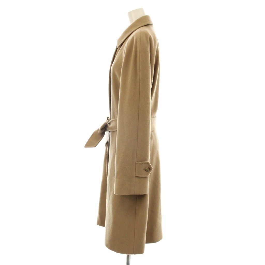 アクアスキュータム AQUASCUTUM ステンカラーコート ロング ウール