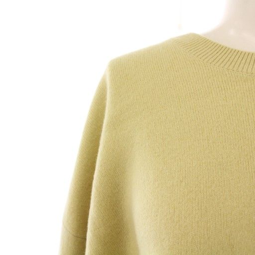 エブール ebure ソフトスムースニットプルオーバー セーター 長袖