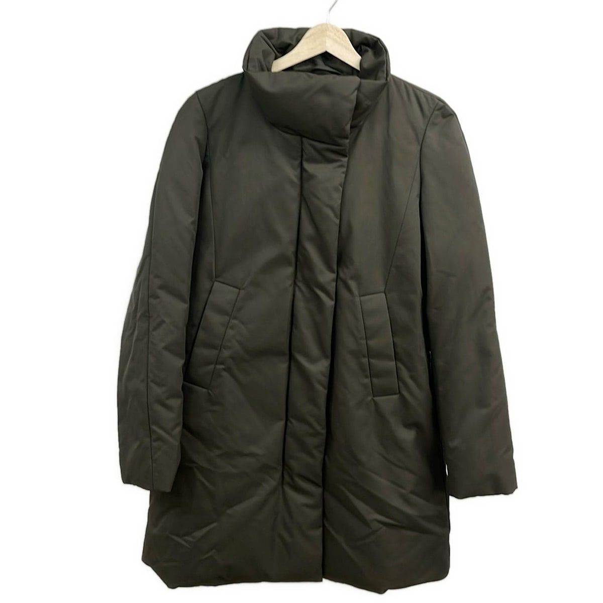 theory(セオリー) ダウンコート サイズS レディース美品 - カーキ 長袖