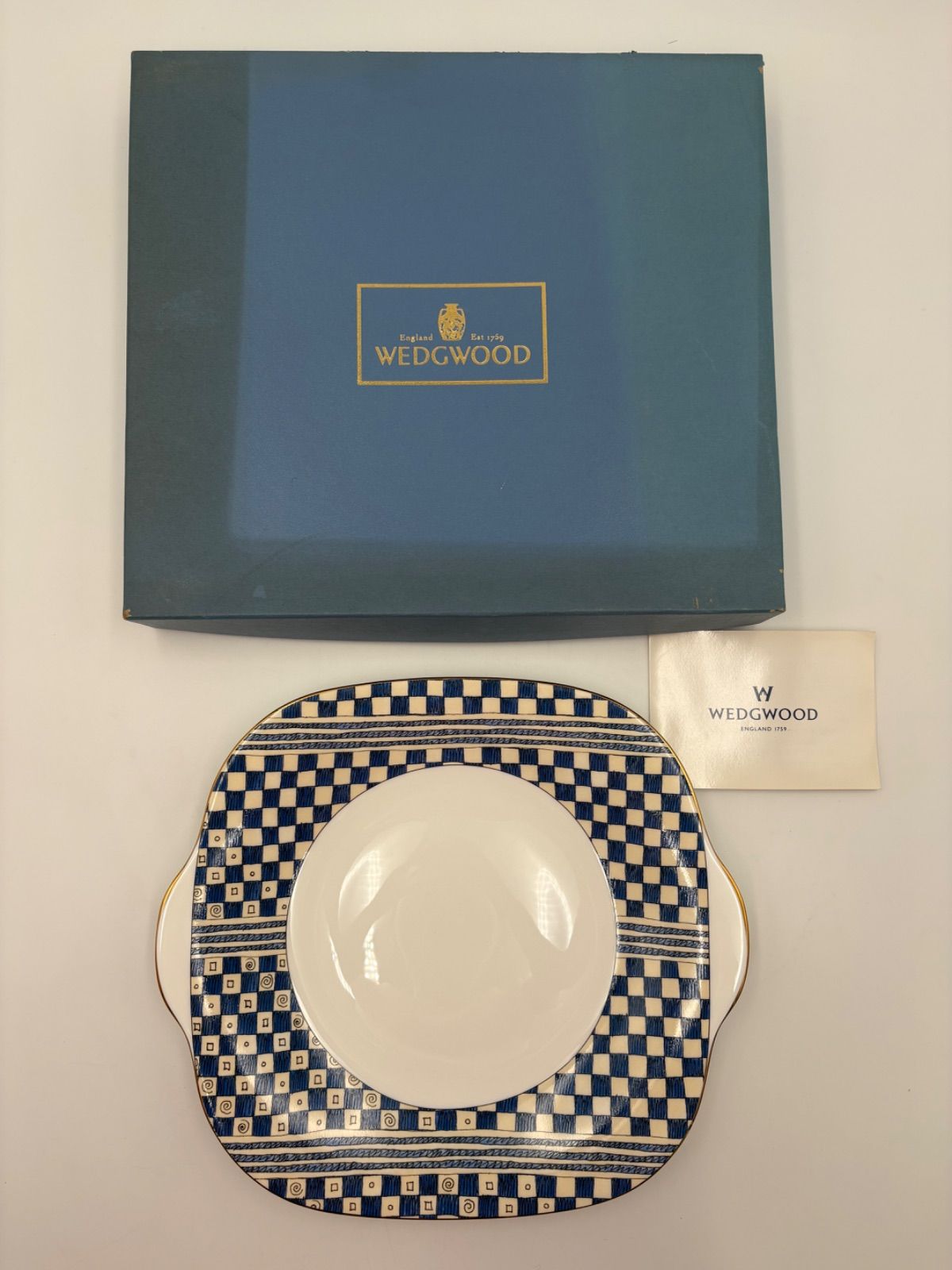 SAMURAI ウェッジウッド サムライ 25 5 cm B＆B プレート き