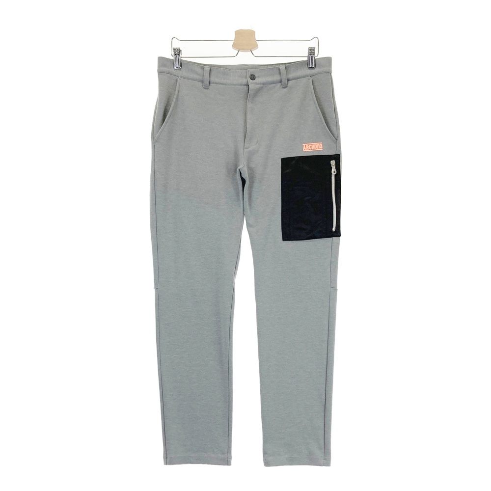 サイズ：46 ARCHIVIO アルチビオ ; ストレッチパンツ グレー系