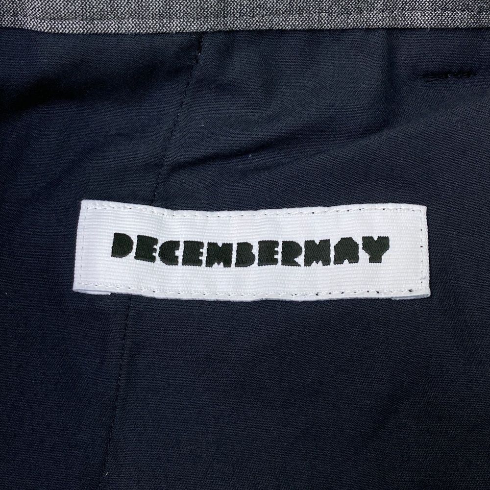 サイズ：L DECEMBERMAY ディセンバーメイ ストレッチパンツ グレー系