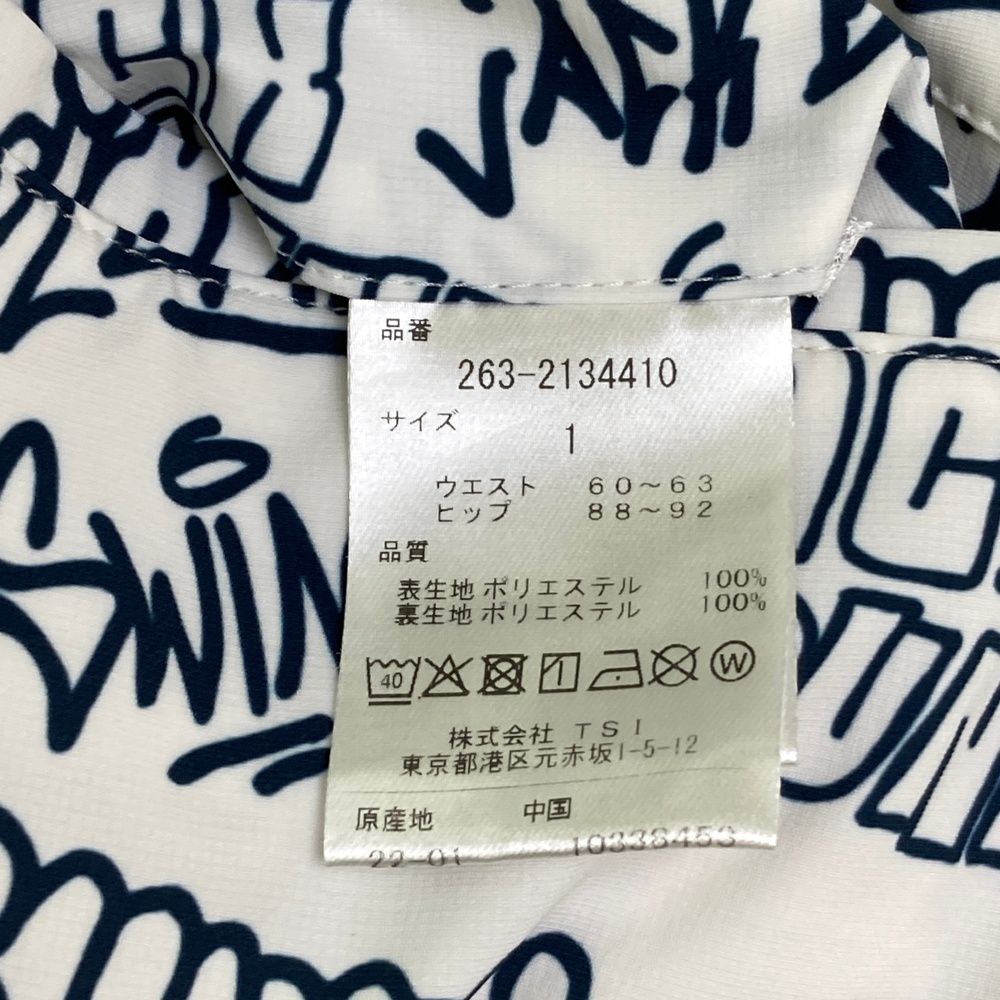 サイズ：1 JACK BUNNY ジャックバニー インナー付スカート 総柄