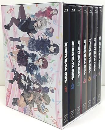 ガールズバンドクライ 豪華 版 全7巻セット 全巻収納BOX付き blu ray
