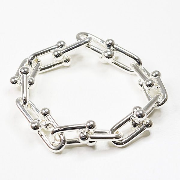 TIFFANY ティファニー ハードウェア ラージ リンク ブレスレット