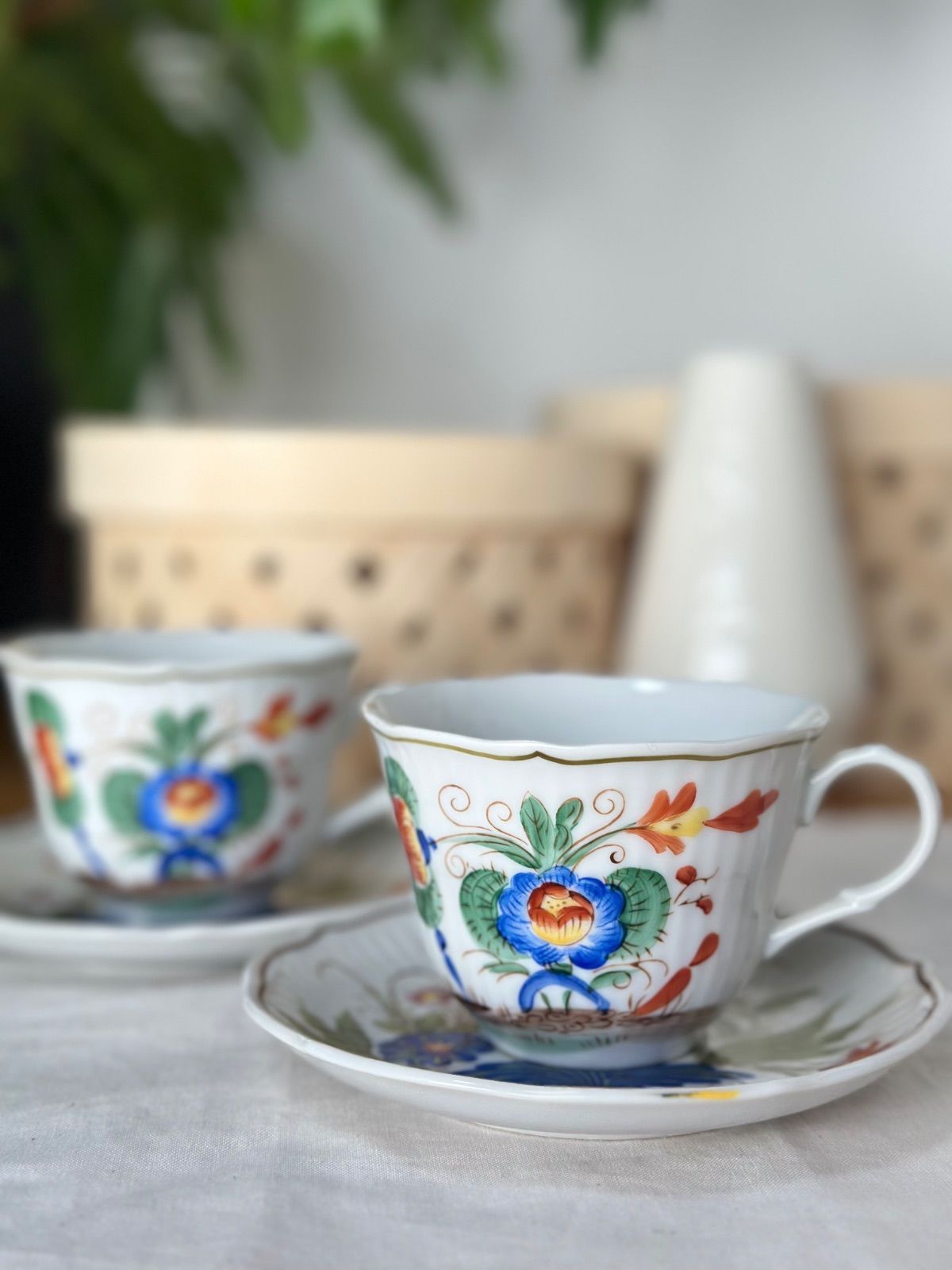 ヴィンテージ カップ＆ソーサー 2客