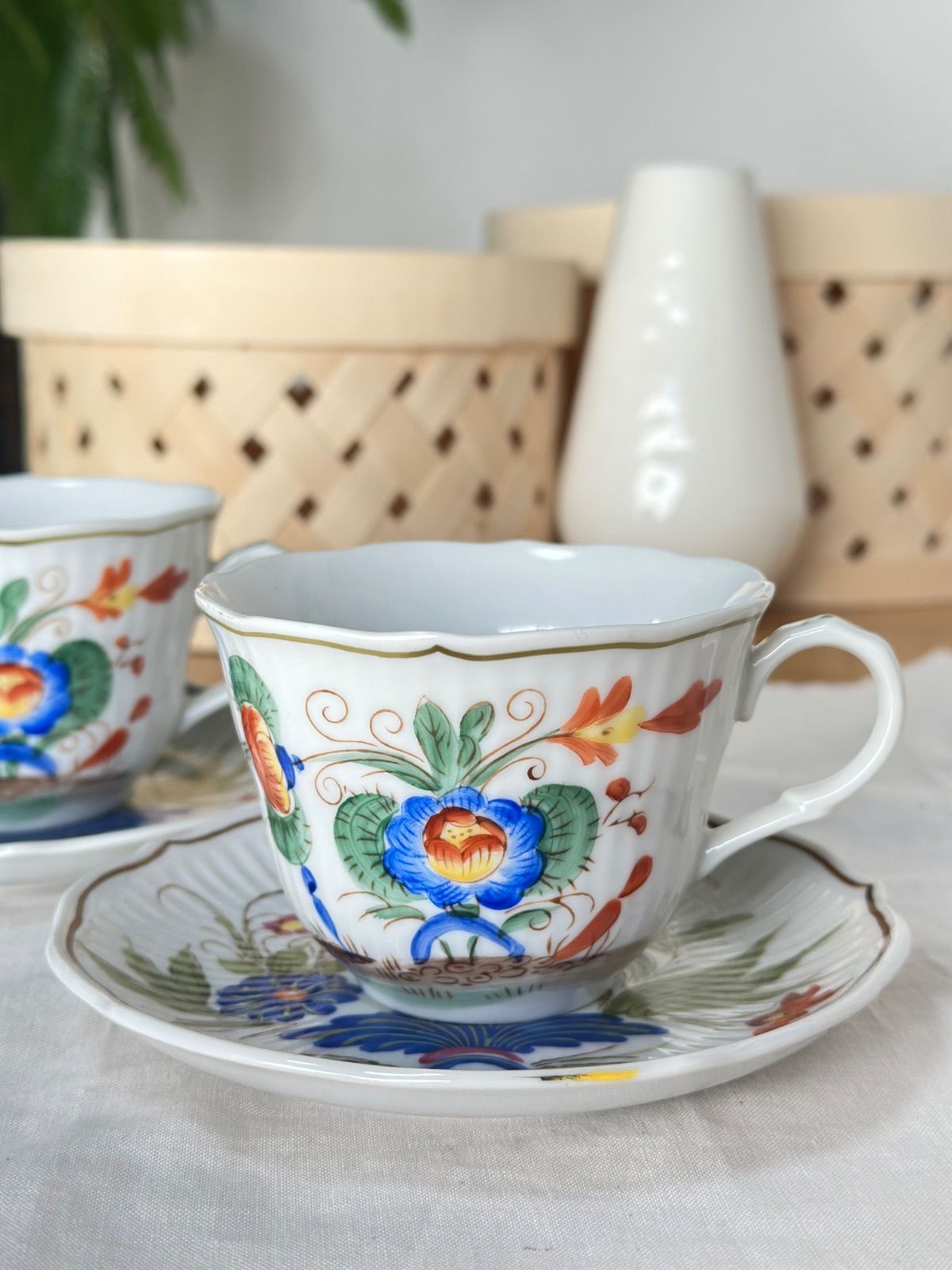 ヴィンテージ カップ＆ソーサー 2客