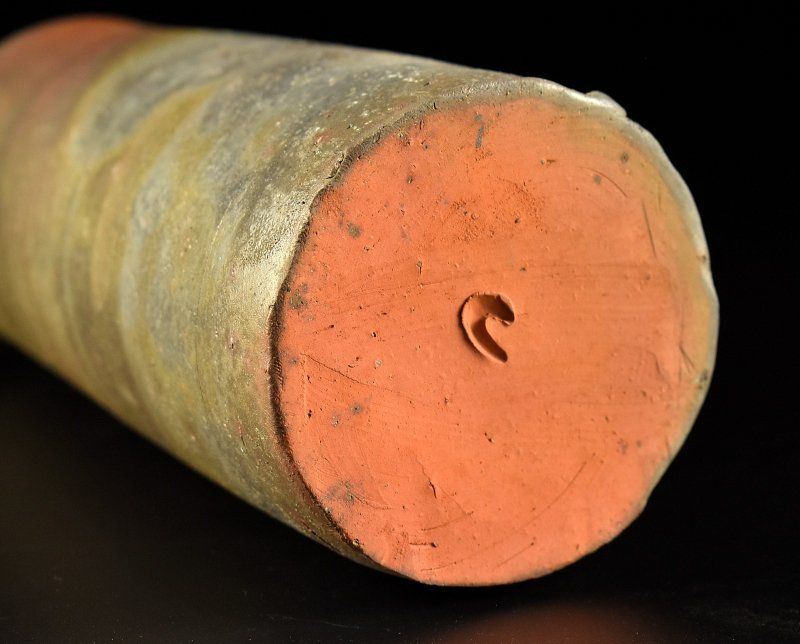 蔵A3872e】備前焼 柴岡紘一 花瓶 花入 花器 共箱 - メルカリ