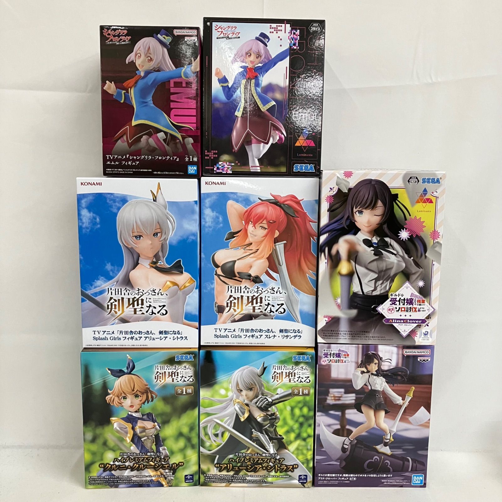 未開封 美少女 フィギュア まとめ 8個セット SFQ103 c107 - メルカリ