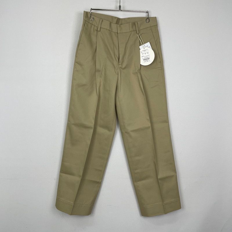 品 GLAMOUR ヒステリックグラマー 1 TUCK WIDE CHINO PANTS 1タック ワイド チノパンツ ボトムス 151 251204 yy 24 tei