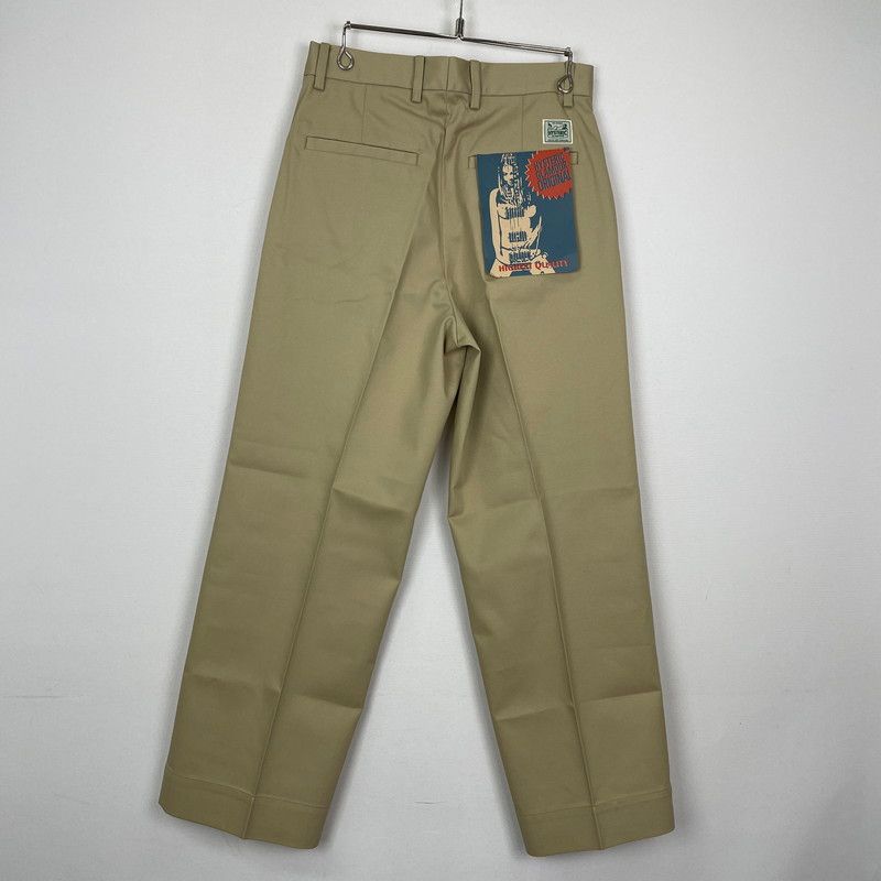 品 GLAMOUR ヒステリックグラマー 1 TUCK WIDE CHINO PANTS 1タック ワイド チノパンツ ボトムス 151-251204-yy-24-tei