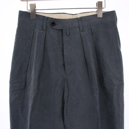 ニート NEAT CELLULOSE NIDOM WIDE セール スラックスパンツ ボタン