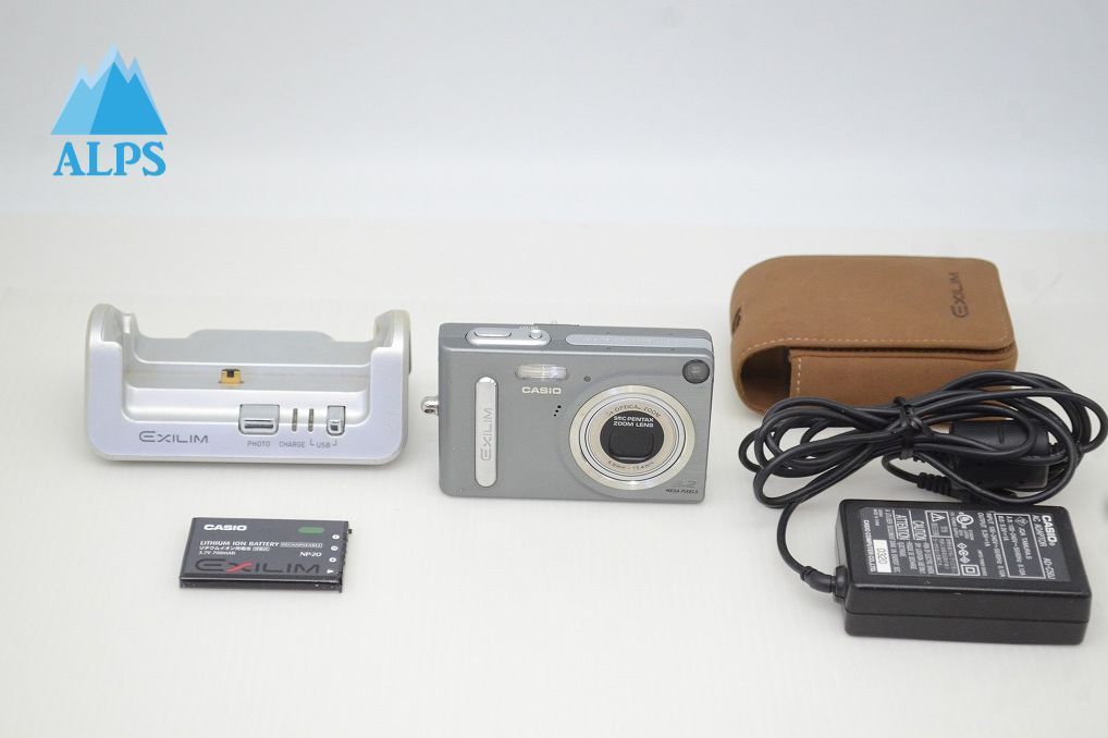 CASIO カシオ EXILIM EX-Z3 コンパクトデジタルカメラ シルバー ケース