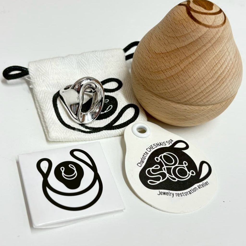 Charlotte Chesnais シャルロットシェネ Shima Ring リング シルバー