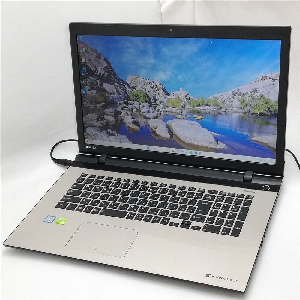 高性能 Wi-Fi有 東芝 ノートパソコン 中古良品 AZ67/VG ゴールド 第6