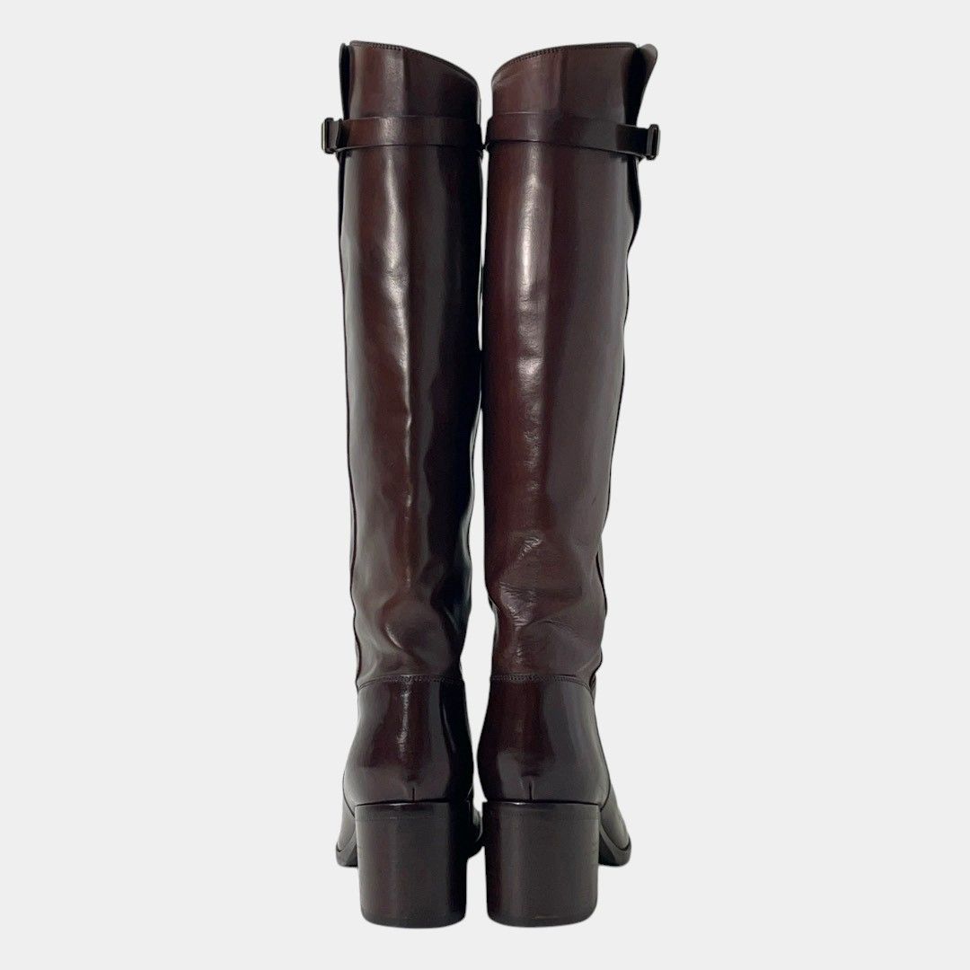 サルトル ブラウン 安い ロングブーツ ジョッキーブーツ SARTORE